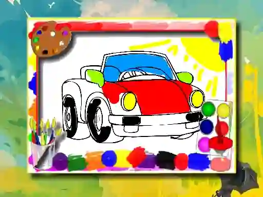Cartoon Cars Coloring Book — 無料オンラインゲーム