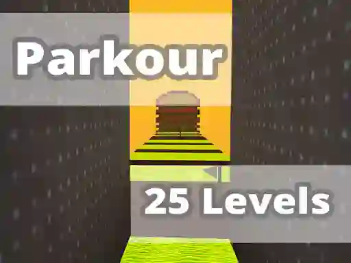 Parkour 25 Levels — 無料オンラインゲーム