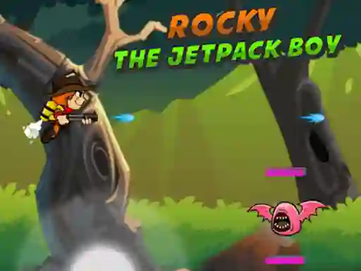 Rocky The Jetpack Boy — 無料オンラインゲーム