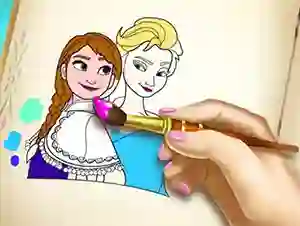 Ice Kingdom Coloring Book — 無料オンラインゲーム