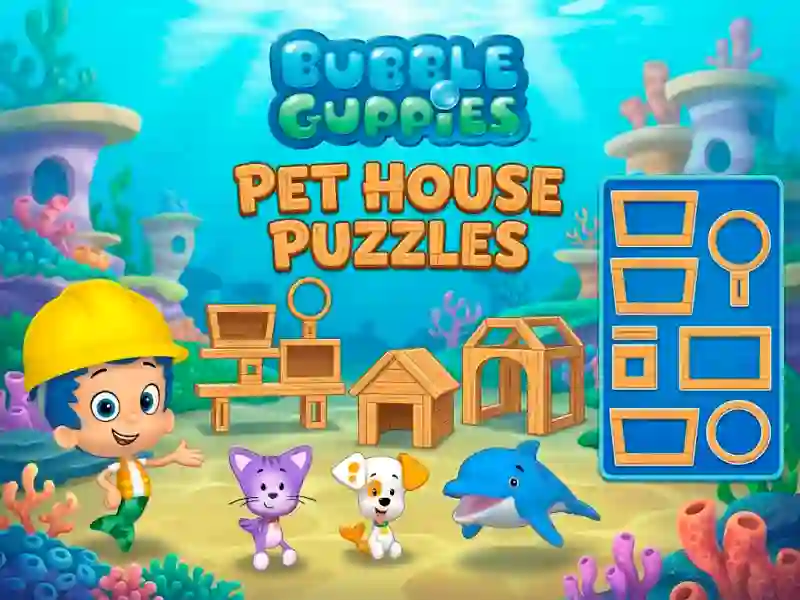 Bubble Guppies Pet House Puzzles — 無料オンラインゲーム