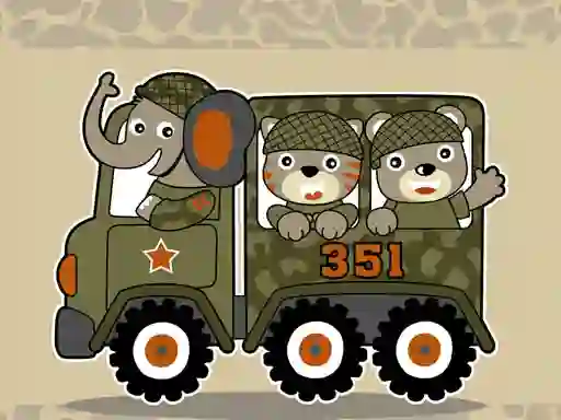 ゲームArmy Weapon Vehicles Match 3オンライン