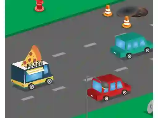 Food Rush Traffic — 無料オンラインゲーム