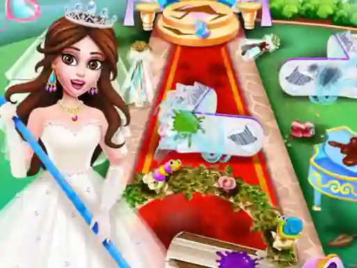 ゲームPrincess Wedding Cleaningオンライン