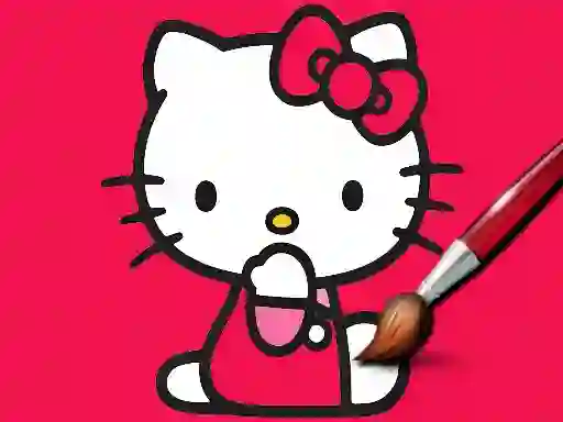 Easy Coloring Kitty — 無料オンラインゲーム