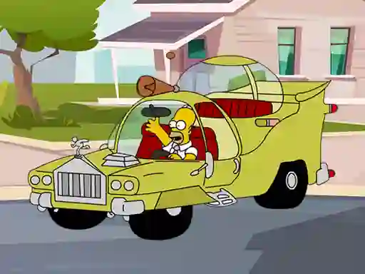 The Simpsons Car Jigsaw — 無料オンラインゲーム