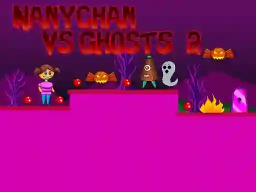 Nanychan vs Ghosts 2 — 無料オンラインゲーム