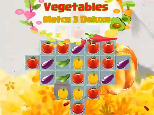 ゲームVegetables Match 3 Deluxeオンライン