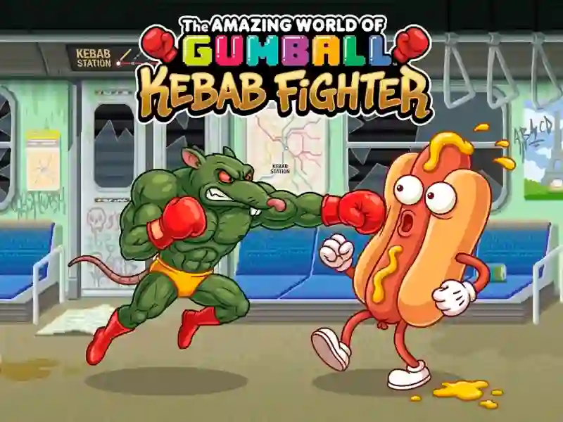The Amazing World of Gumball Kebab Fighter — 無料オンラインゲーム