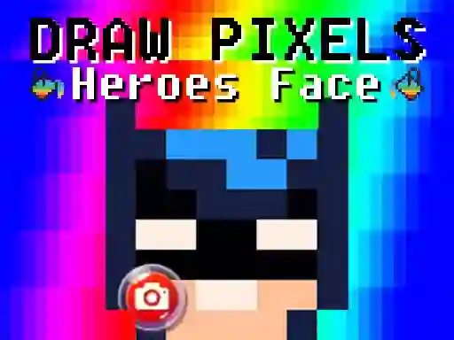 Draw Pixels Heroes Face — 無料オンラインゲーム