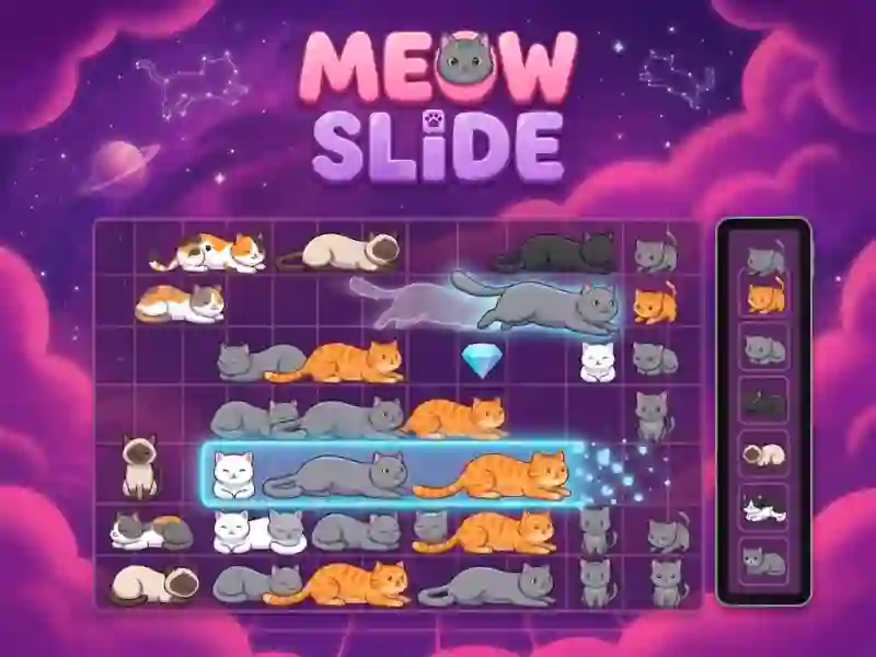 Meow Slide — 無料オンラインゲーム
