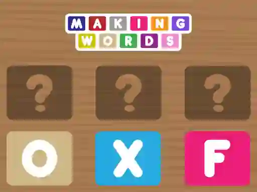 Making Words — 無料オンラインゲーム
