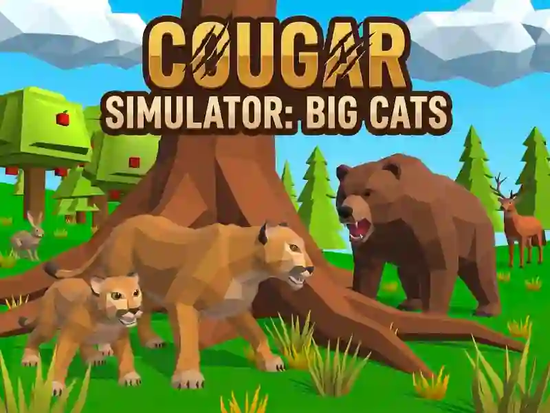 Cougar Simulator: Big Cats — 無料オンラインゲーム
