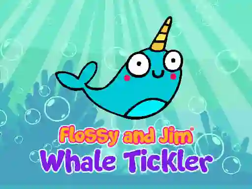 Flossy and Jim Whale Tickler — 無料オンラインゲーム