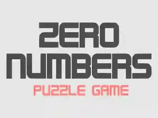 Zero Numbers Puzzle Game — 無料オンラインゲーム