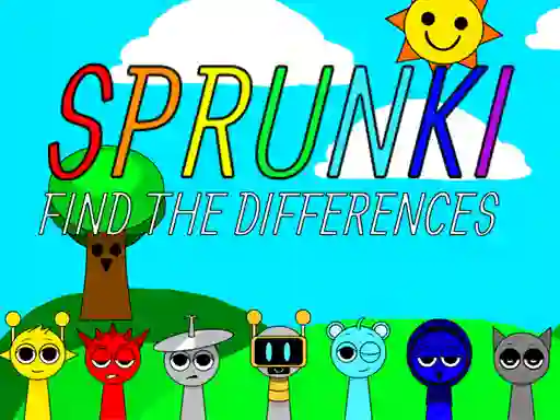 Sprunki Find The Differences — 無料オンラインゲーム
