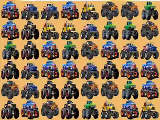 ゲームMonsters Trucks Match 3オンライン
