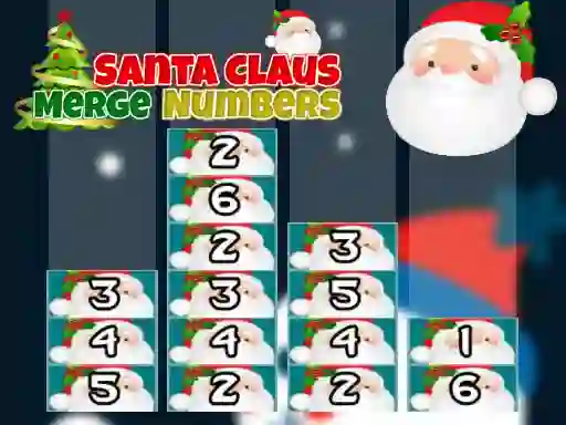 Santa Claus Merge Numbers — 無料オンラインゲーム
