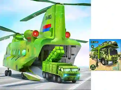 US Army Cargo Transport Truck Driving — 無料オンラインゲーム