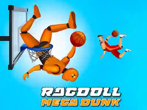 Ragdoll Mega Dunk — 無料オンラインゲーム