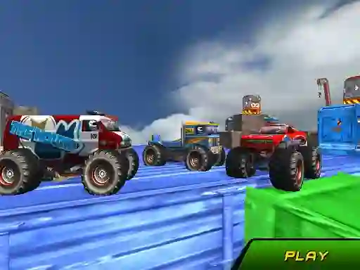 Monster Truck Stunts Sky Driving — 無料オンラインゲーム