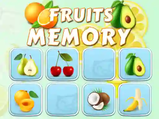 Fruits Memory — 無料オンラインゲーム