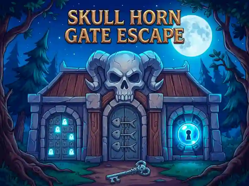 Skull Horn Gate Escape — 無料オンラインゲーム