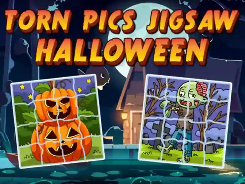 Torn Pics Jigsaw Halloween — 無料オンラインゲーム