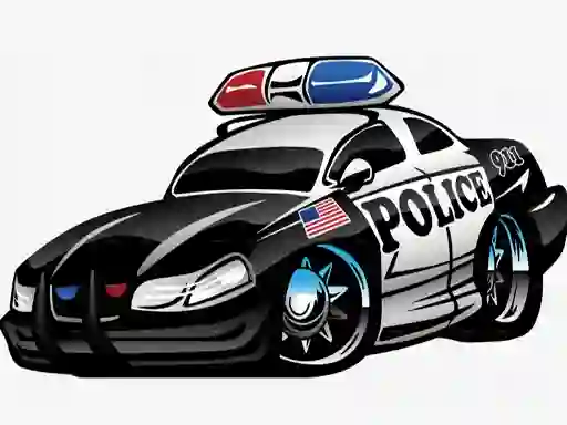 Police Cars Memory — 無料オンラインゲーム
