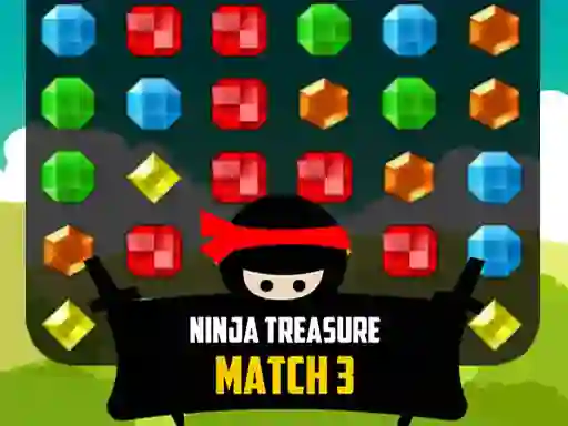 ゲームNinja Treasure Match 3オンライン