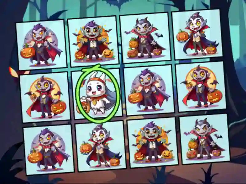 ゲームSpot the Unique Halloweenオンライン