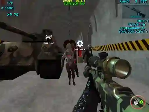 Zombie Apocalypse Bunker Survival Z — 無料オンラインゲーム