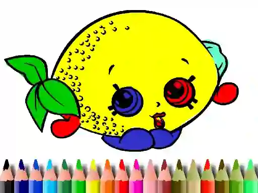 Back To School: Fruits Coloring Book — 無料オンラインゲーム