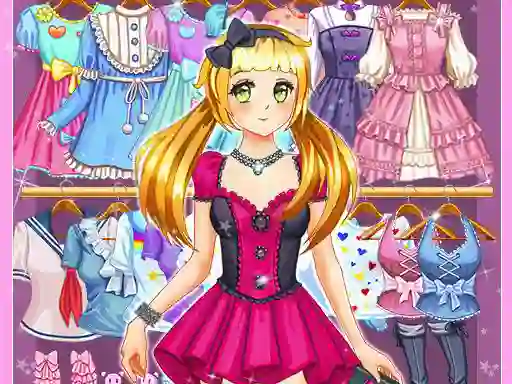 Anime Kawaii Dress Up — 無料オンラインゲーム