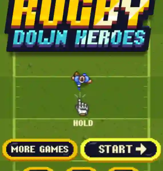 Rugby Down Heroes — 無料オンラインゲーム
