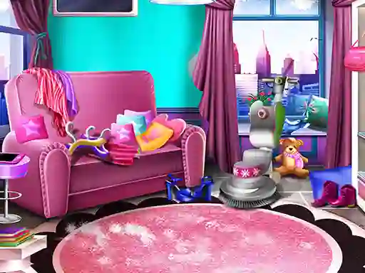 Girly House Cleaning — 無料オンラインゲーム