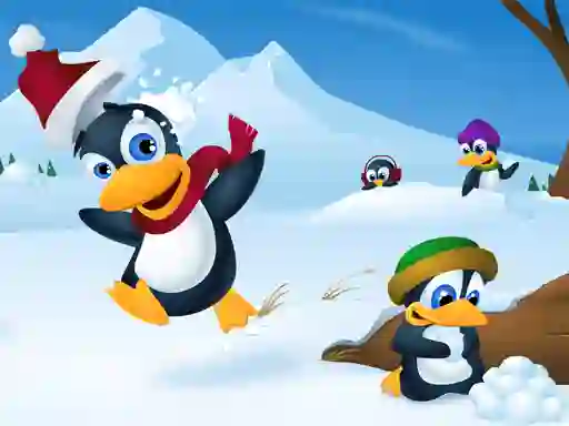 Cute Penguin Slide — 無料オンラインゲーム