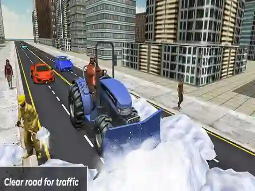 Grand Snow Clean Road Driving Simulator — 無料オンラインゲーム