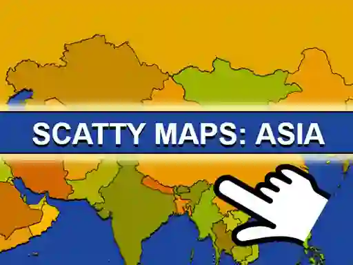 Satty Maps Asia — 無料オンラインゲーム
