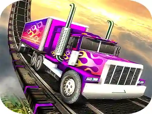 ゲームImpossible Truck Tracks Driveオンライン
