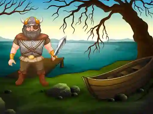 ゲームViking Warrior Battle: Puzzleオンライン
