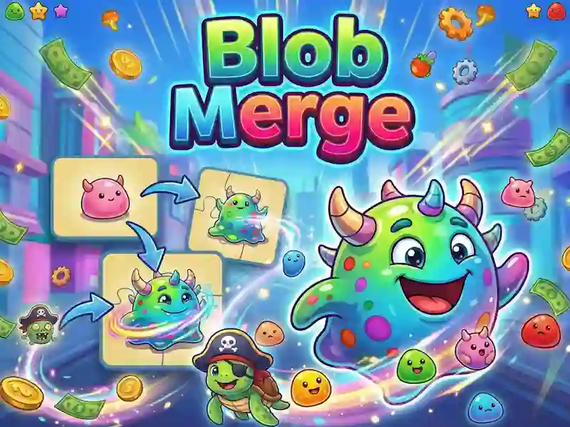 ゲームBlob Mergeオンライン