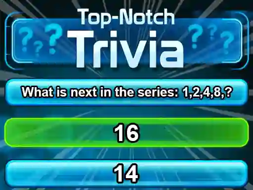 ゲームTop Notch Triviaオンライン