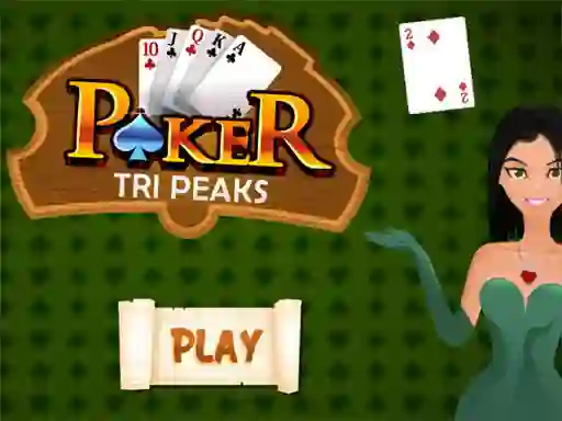 Poker Tri Peaks — 無料オンラインゲーム