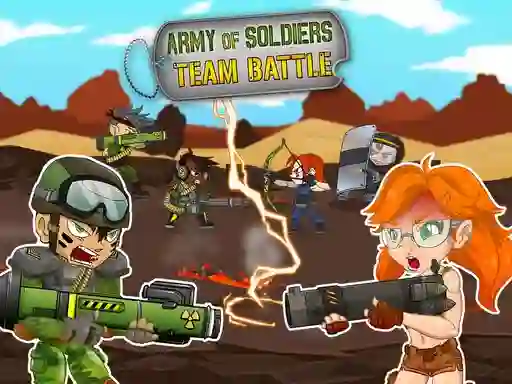 ゲームArmy of soldiers: Team Battleオンライン