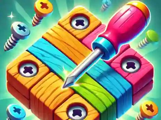 Unscrew Wood Puzzle — 無料オンラインゲーム