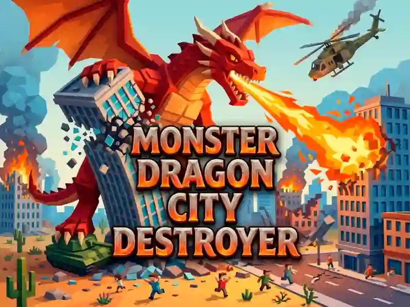 Monster Dragon City Destroyer — 無料オンラインゲーム