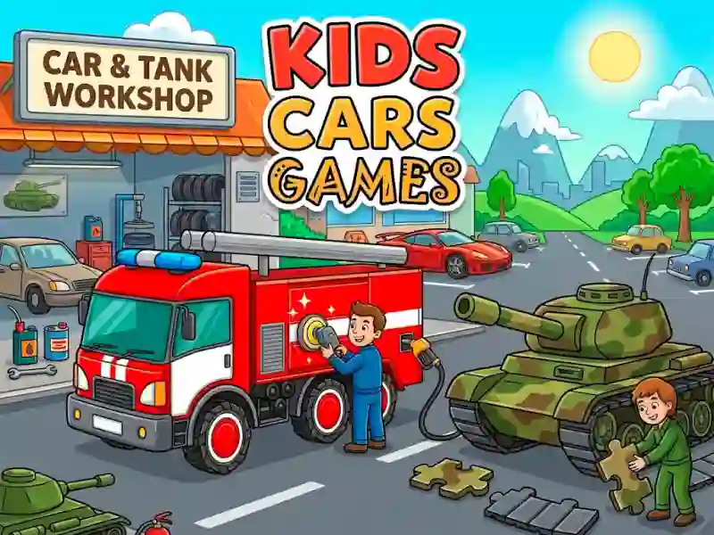 Kids Cars Games — 無料オンラインゲーム