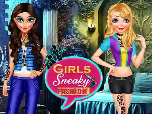 Girls Sneaky Fashion — 無料オンラインゲーム