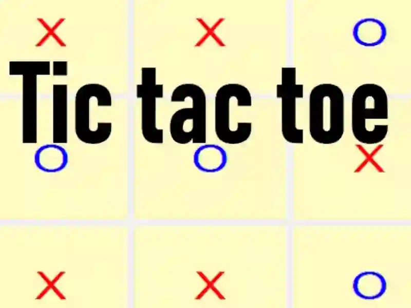 Tic tac toe — 無料オンラインゲーム